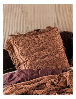 Linen House Somers European Pillow Case Pecan