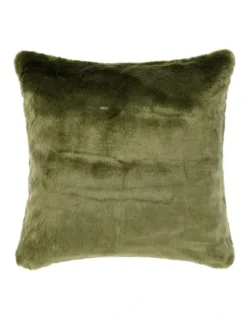 Linen House Selma Cushion In Moss