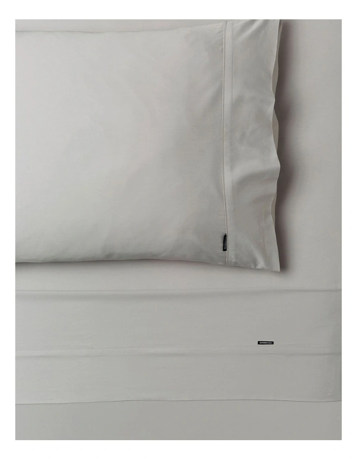 Linen House 375TC TENCEL Sheet Set In Silver