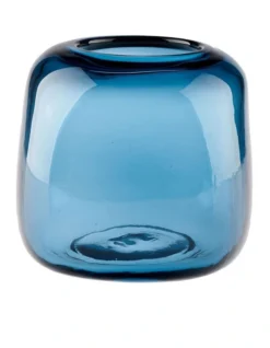 Linen House Indiana Vase 15cm Blue