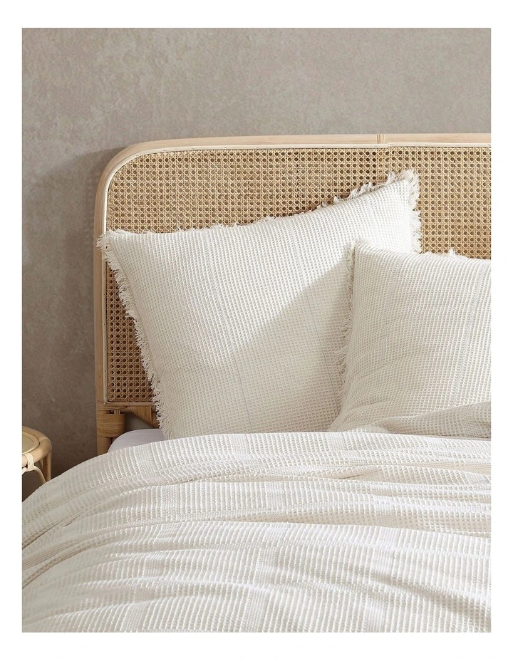 Linen House Galicia Quilt Cover Set Vanilla - Image 4