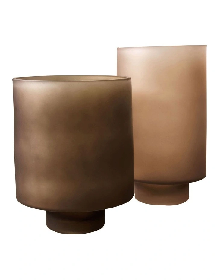 Linen House Romano Vase 25cm In Brandy - Image 2