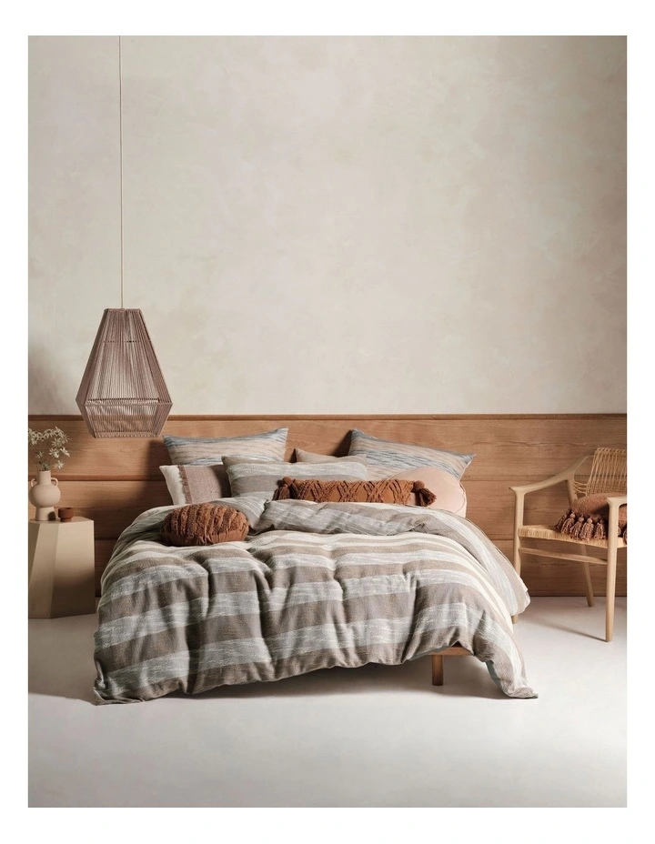 Linen House Oceania Quilt Cover Set In Storm