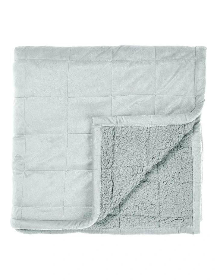 Linen House Bray Throw In Silver