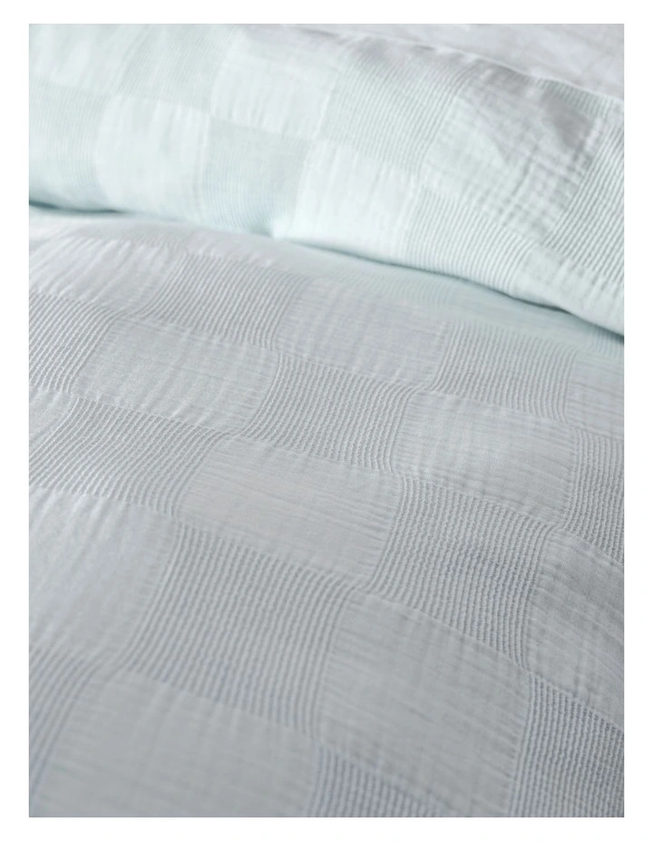 Linen House Capri Quilt Cover Set In Sky - Image 2