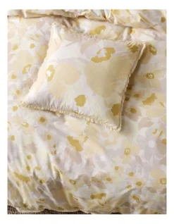 Linen House Daffodil Garden Cushion In Yellow