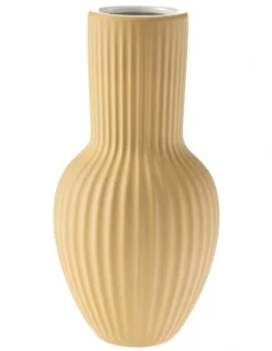Linen House Vincent Vase 26cm In Gold