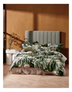 Linen House Greenhouse Quilt Cover Set In Green
