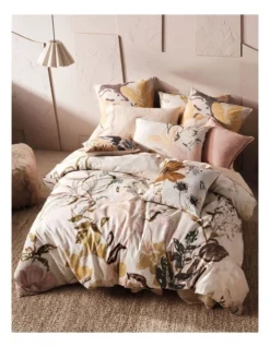 Linen House Sanctuary Quilt Cover Set In Multi