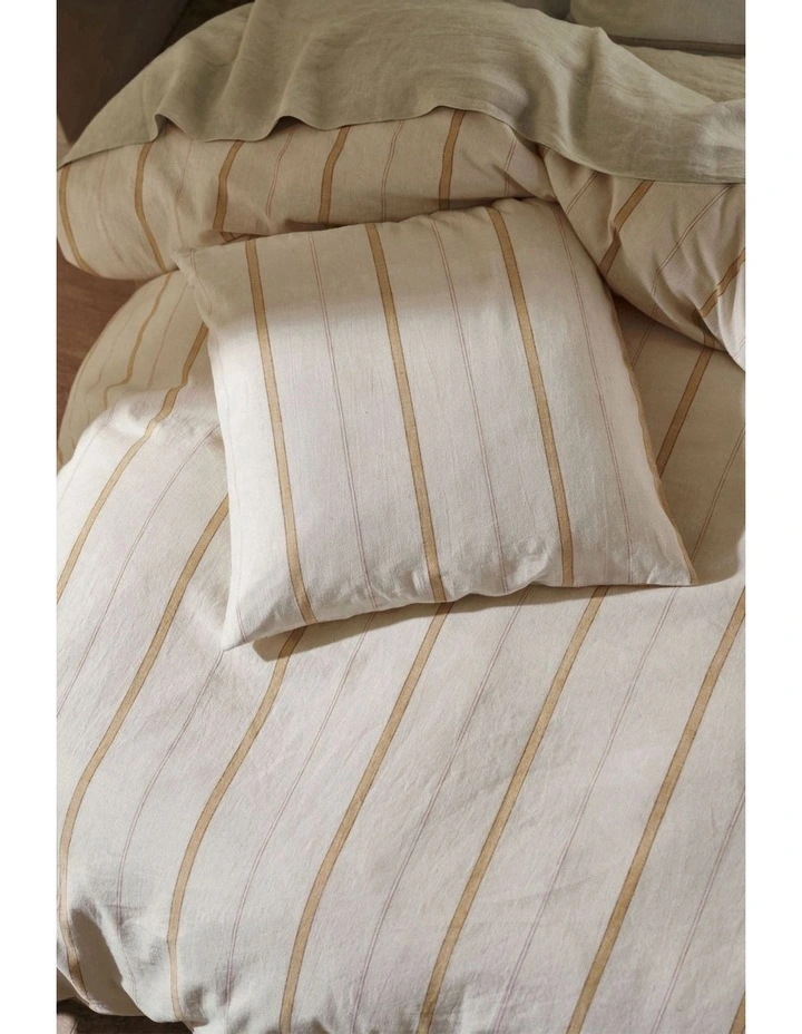 Linen House Cae Cushion In Natural - Image 2