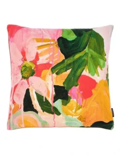 Linen House Blow It Up Cushion In Multi