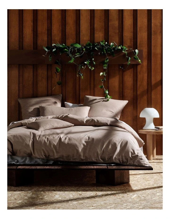 Linen House Stornoway Quilt Cover Set In Moonrock