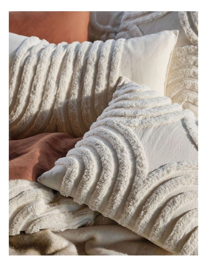 Linen House Farrah Cushion In Vanilla - Image 3