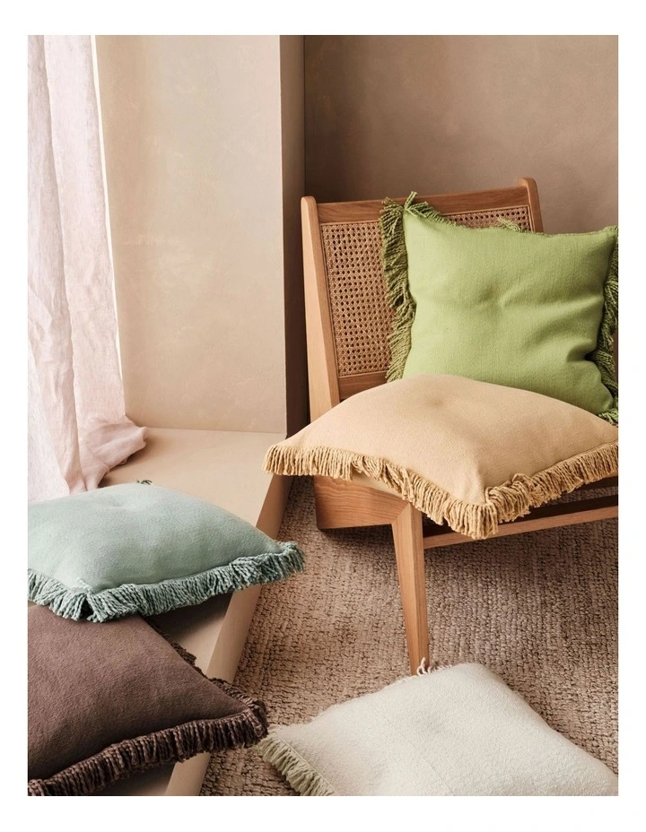 Linen House Coastal Cushion In Walnut - Image 3