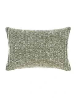 Linen House Giverny Cushion In Moss